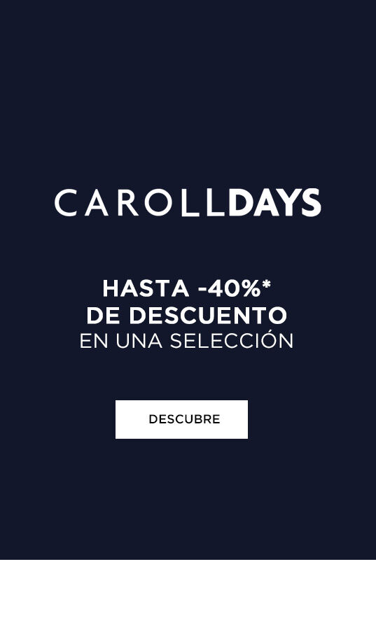 Vestidos cortos de mujer lisos o estampados Caroll